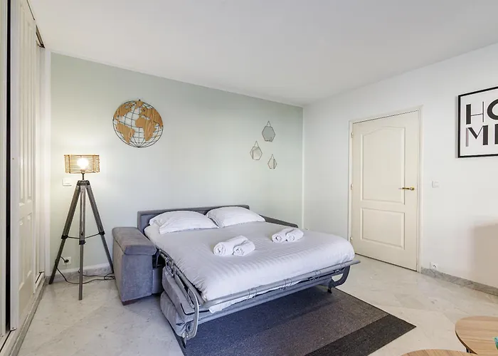 Le Victoria, Elegant T2 Au Bord Des Plages, Piscine, Sauna